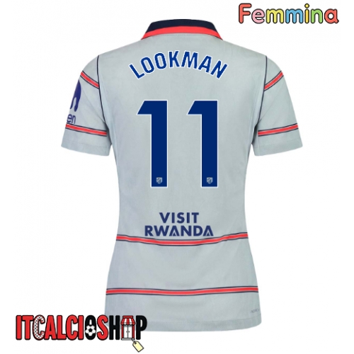 Atletico Madrid Ademola Lookman #11 Terza Maglia Femmina 2026-27 Manica Corta